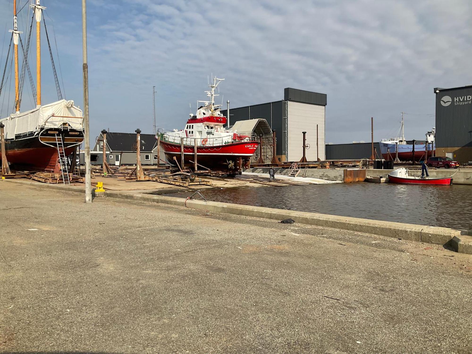 Strandhytten Hvide Sande Luaran gambar